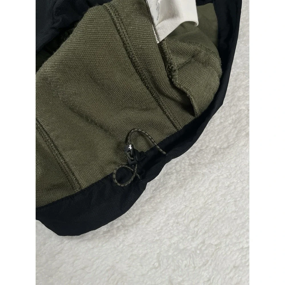 Under Armour Mission Boucle Green Fleece Full Zip Mock Sherpa Vest Men's‎ Small